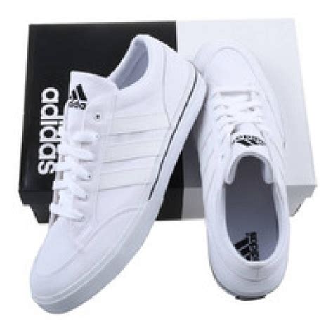 adidas blancos de tela|adidas tenis hombre blanco.